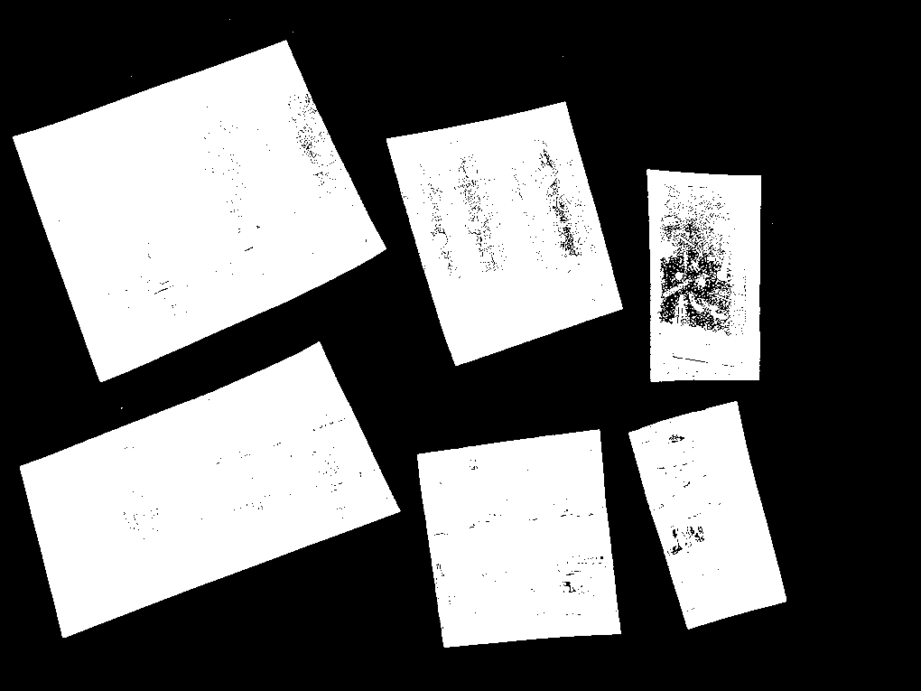 Noisy foreground mask